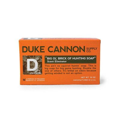 Duke Cannon Big O'l Brick of Hunting Soap with Scent Eliminator | Made in America