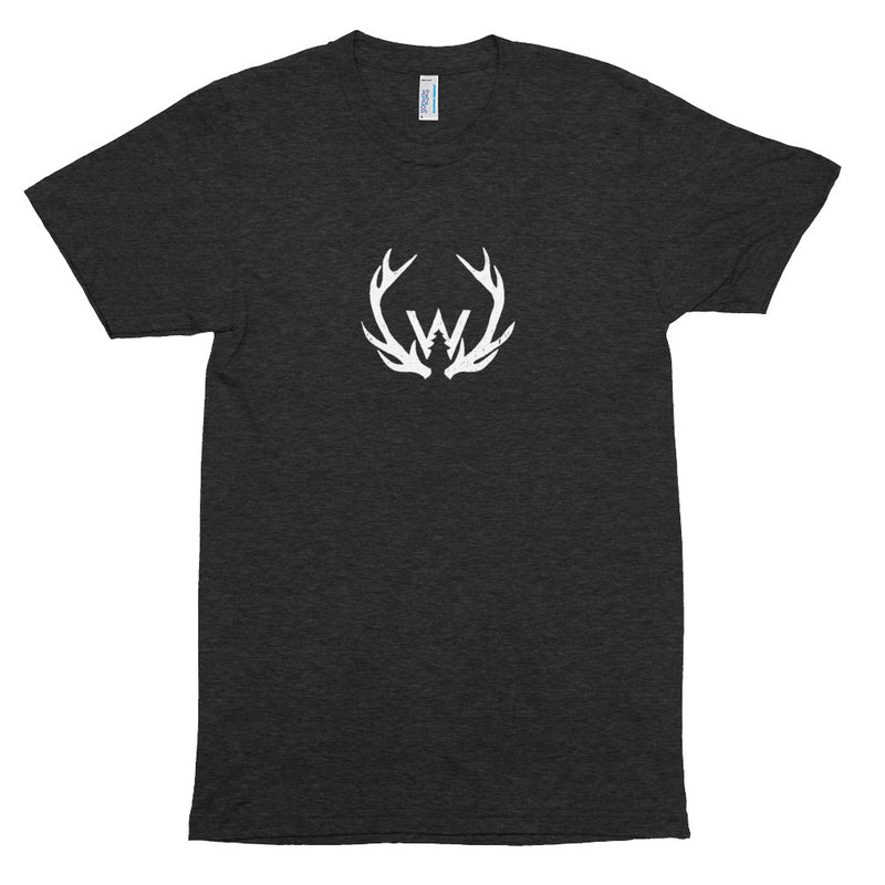 Everyday Antlers T-Shirt - Charcoal