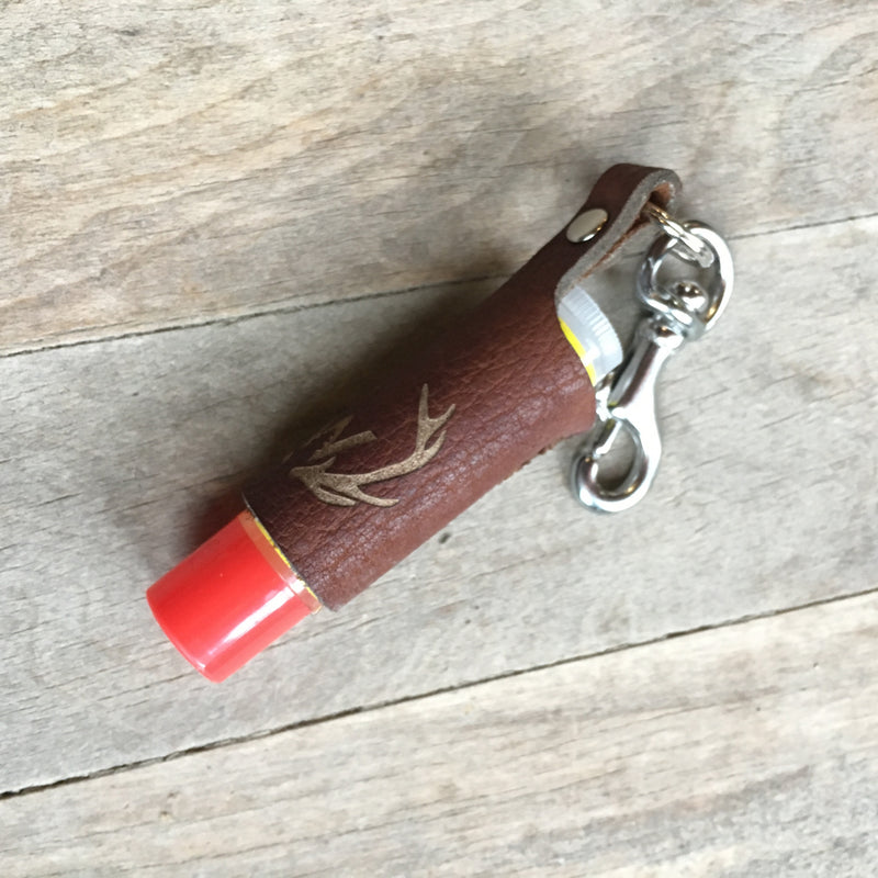 Bison Leather Lip Balm Holster | Made in America