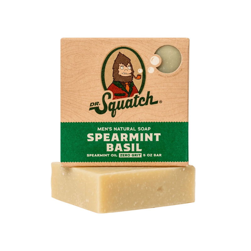 Dr. Squatch Bar Soap, Spearmint Basil  Made in America – William Rogue &  Co.