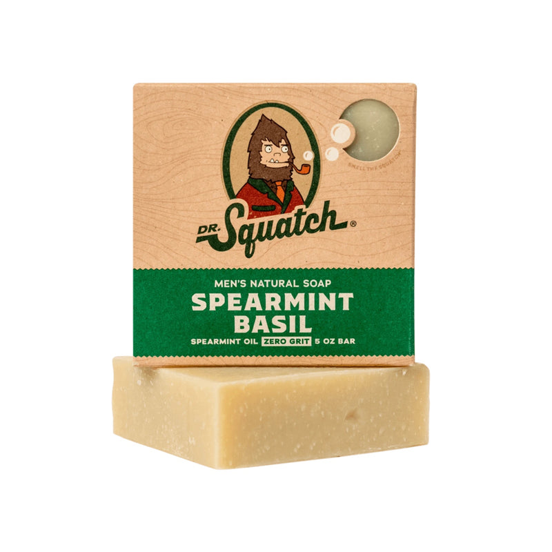 Dr. Squatch Bar Soap, Spearmint Basil