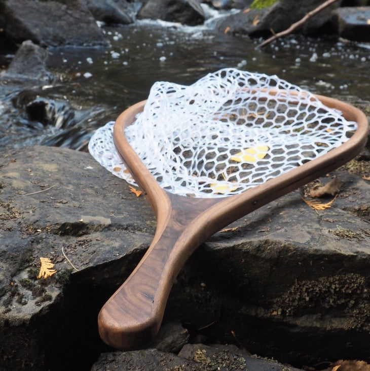 Traditional Fly Fishing Net Close Up | Made in America