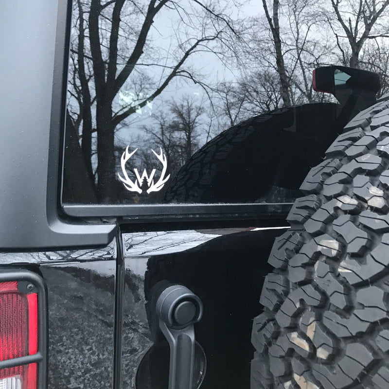 Horn Logo Car Decal